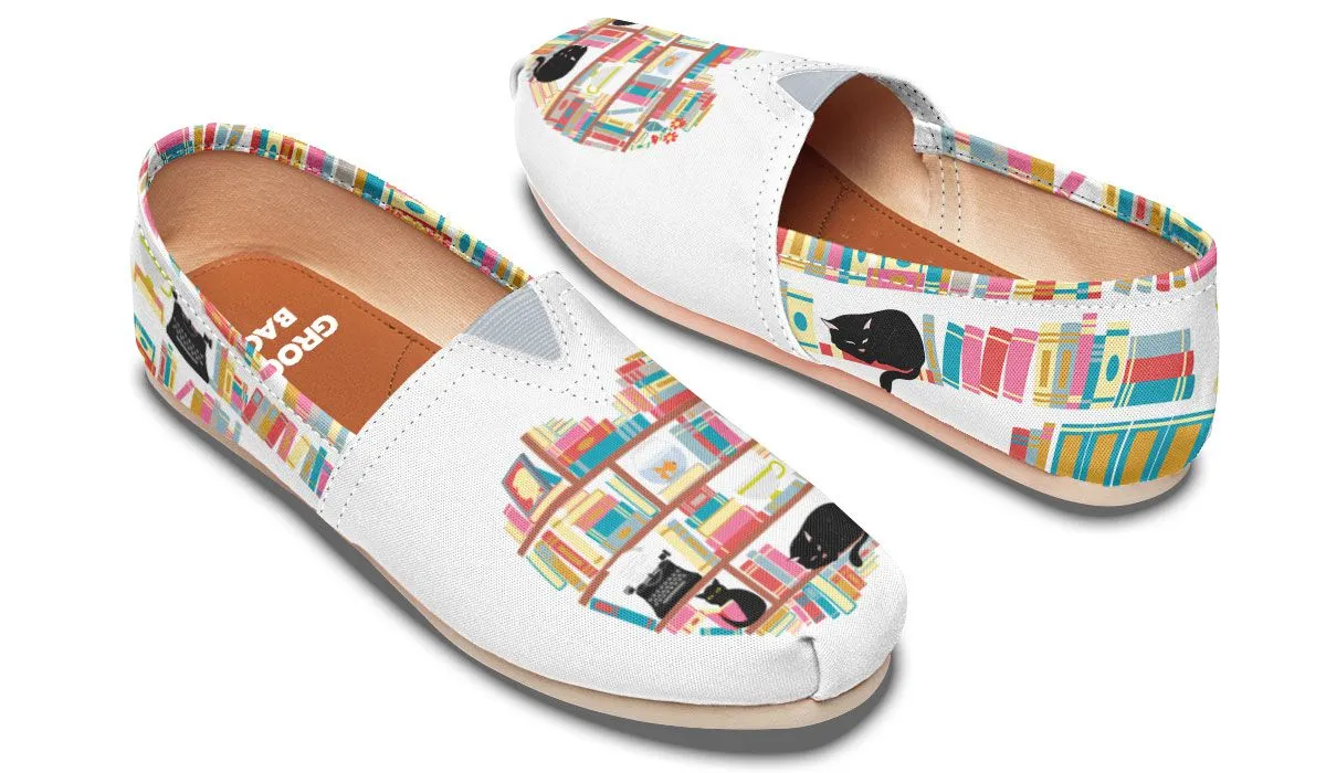 Cat Heart Books Casual Shoes