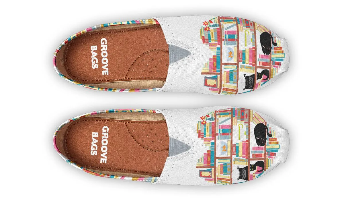 Cat Heart Books Casual Shoes