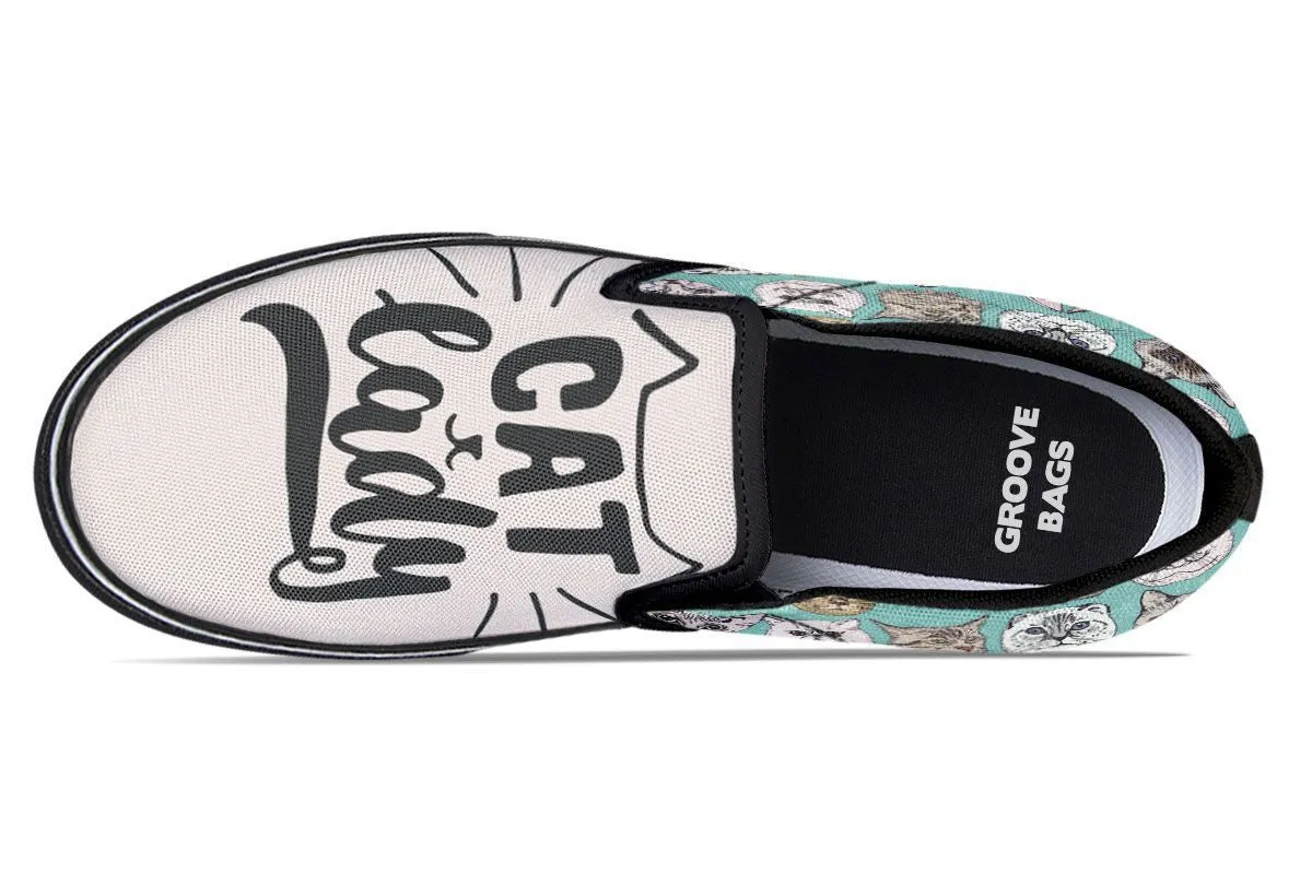 Cat Lady Slip-On Shoes