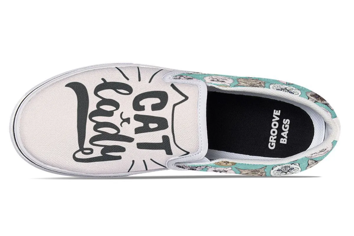 Cat Lady Slip-On Shoes