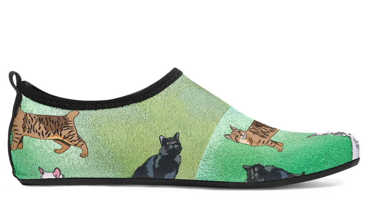 Cat Lover Aqua Barefoot Shoes