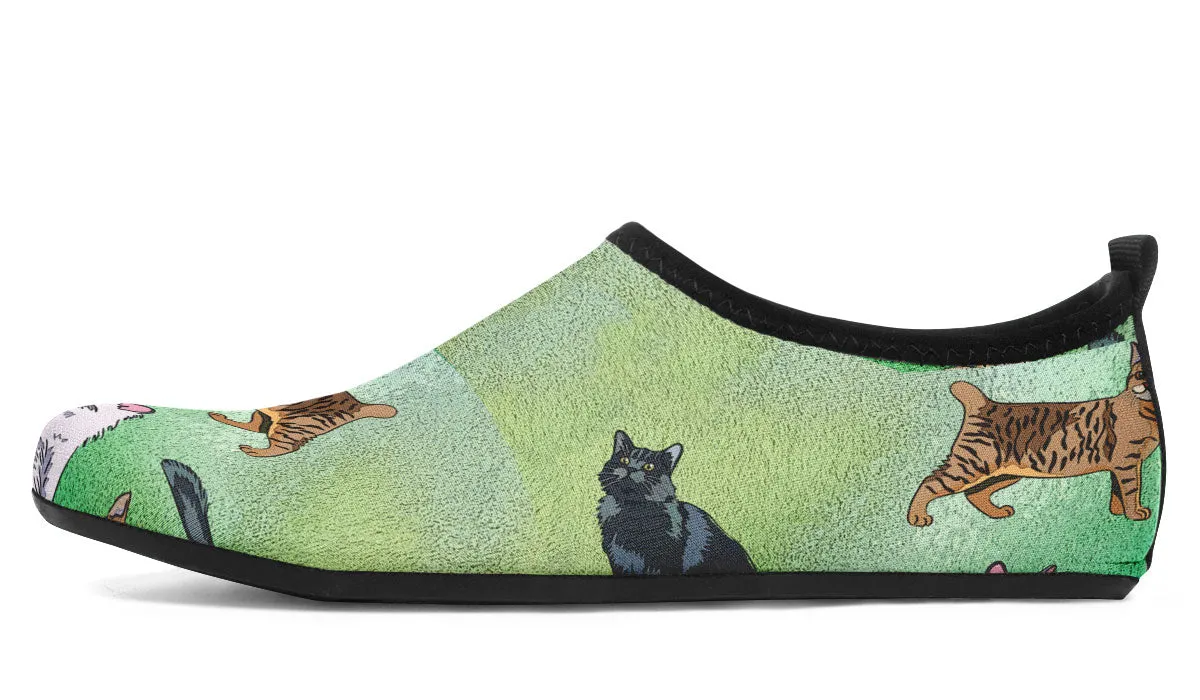Cat Lover Aqua Barefoot Shoes