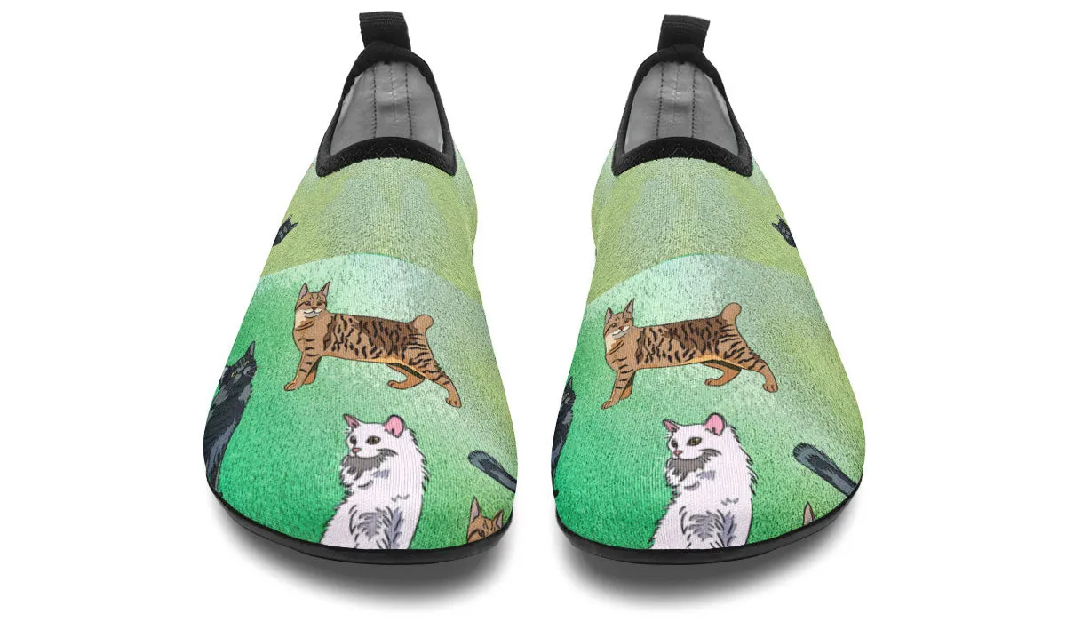 Cat Lover Aqua Barefoot Shoes