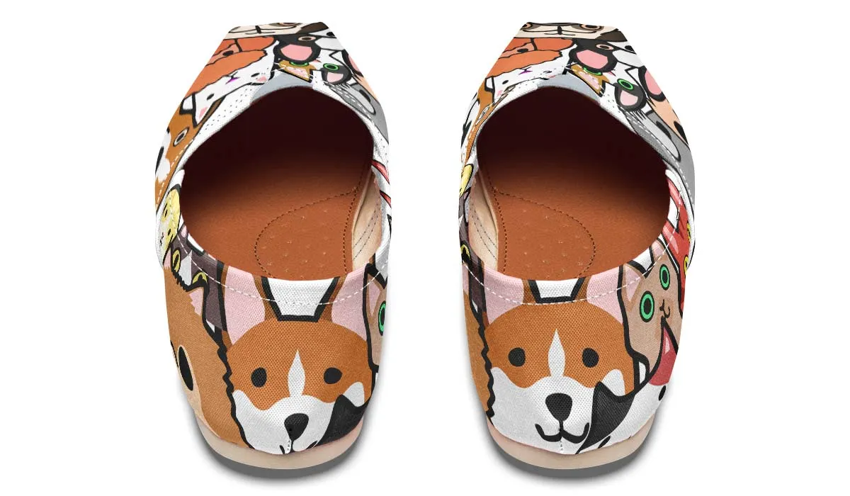 Cats And Dogs Veterinarian Casual Shoes