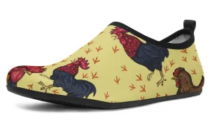 Chicken Aqua Barefoot Shoes