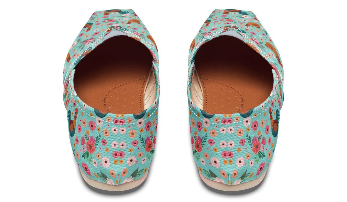 Chicken Flower Casual Shoes