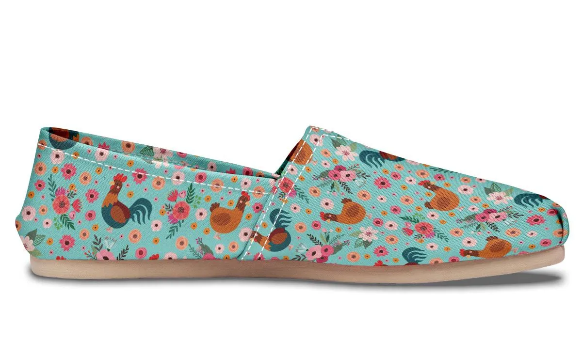 Chicken Flower Casual Shoes