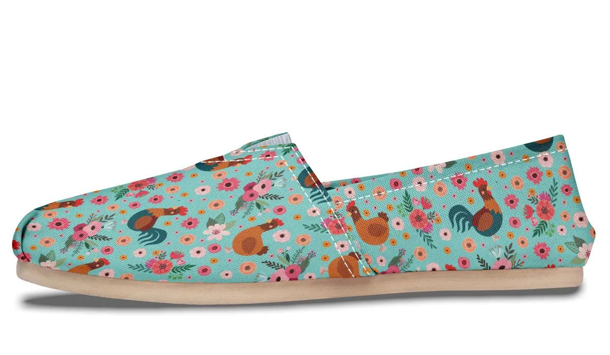 Chicken Flower Casual Shoes
