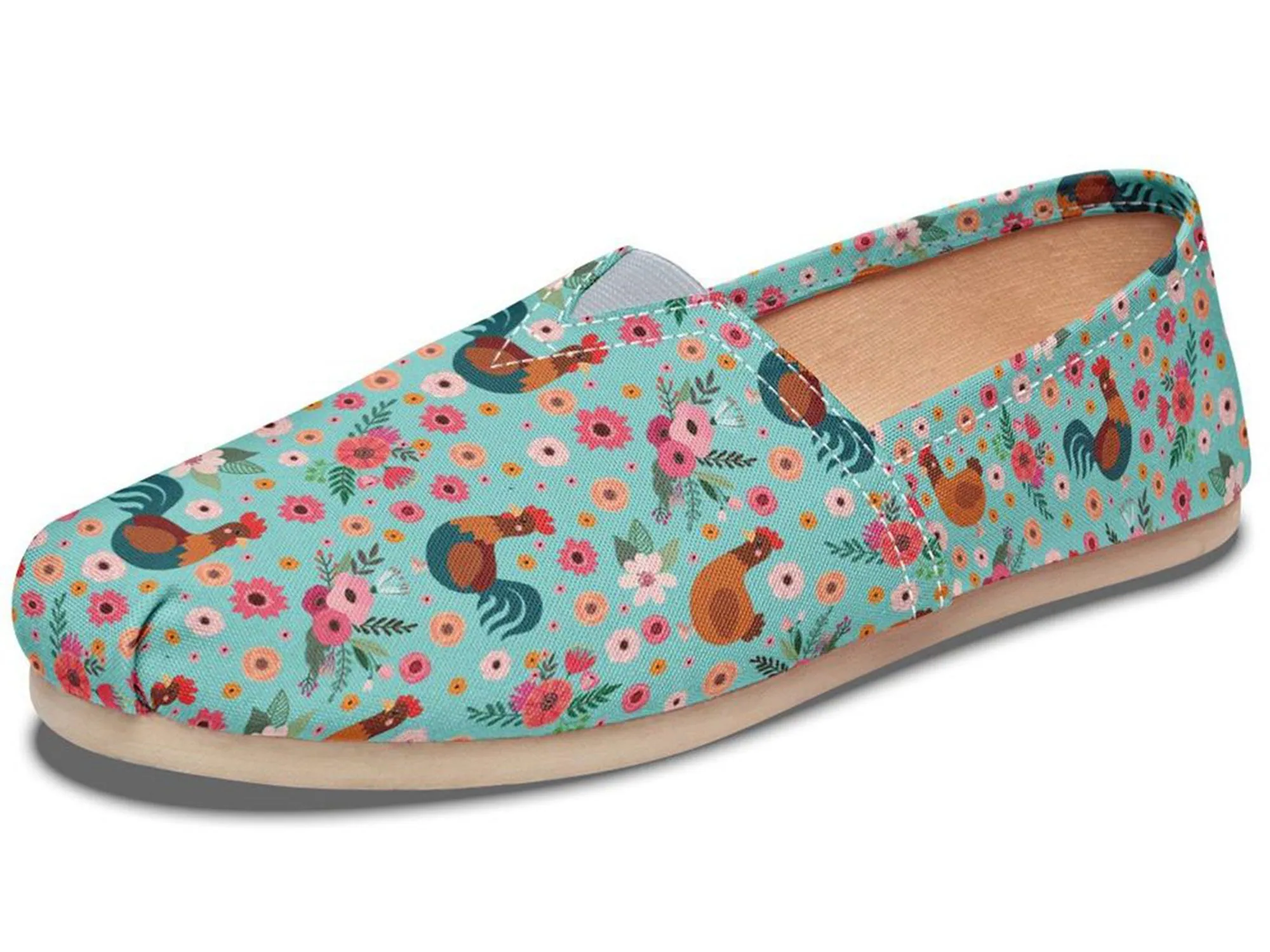 Chicken Flower Casual Shoes