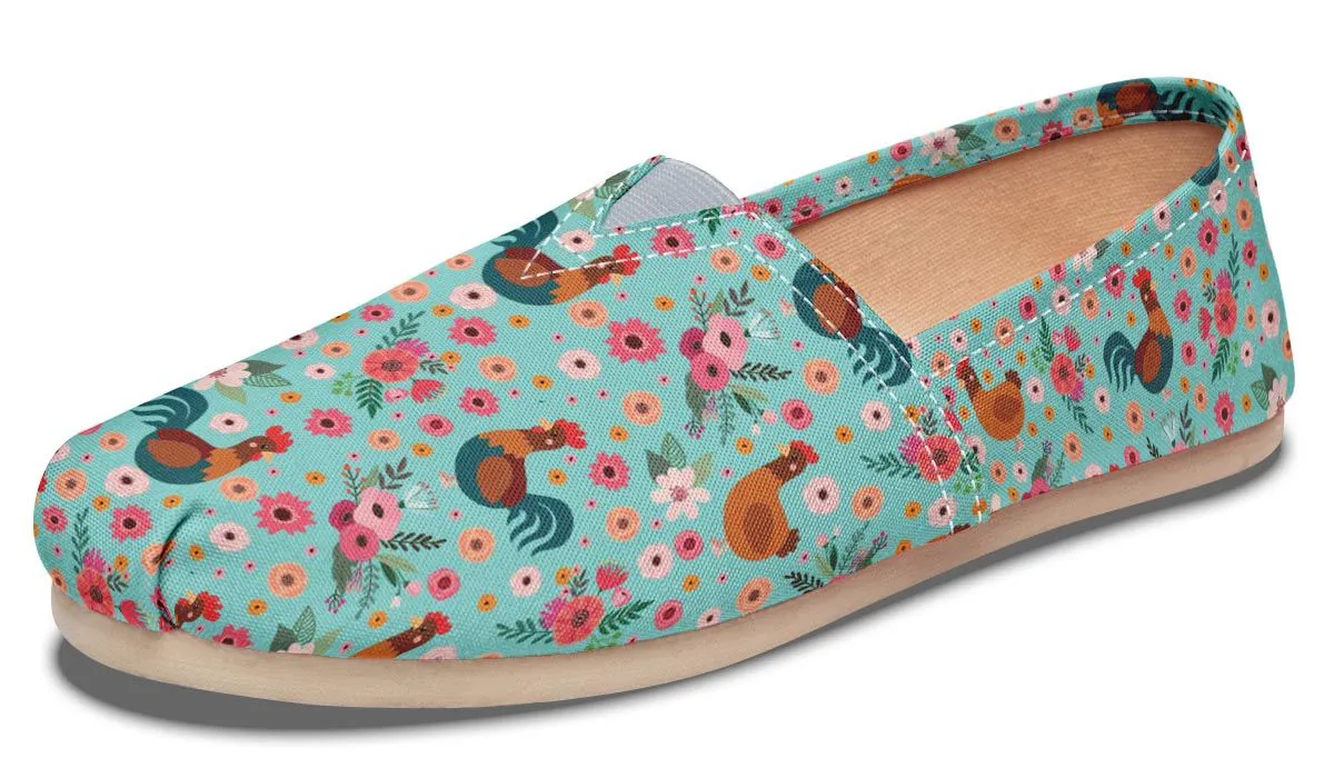 Chicken Flower Casual Shoes