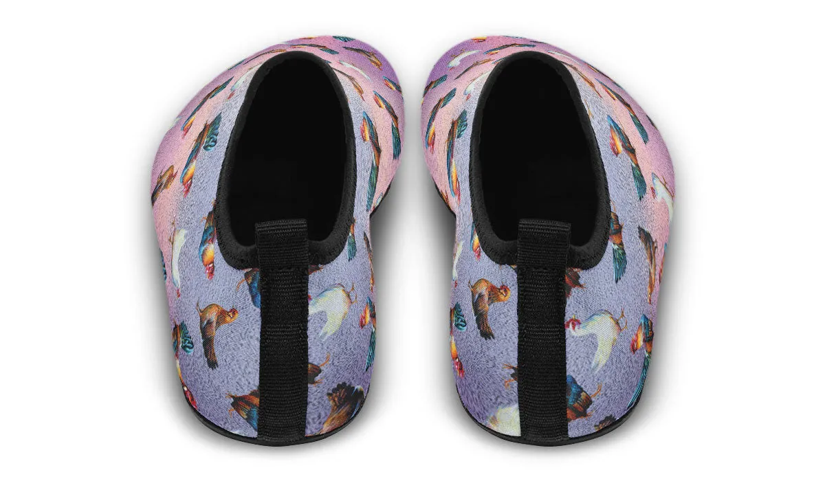 Chicken Lovers Aqua Barefoot Shoes