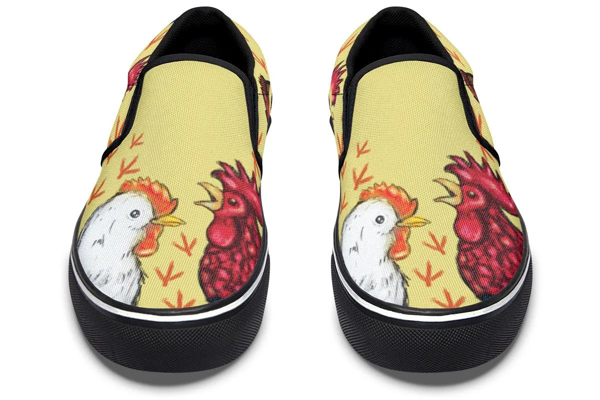 Chicken Slip-On Shoes