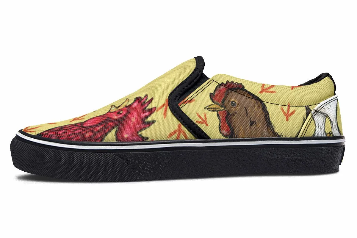 Chicken Slip-On Shoes