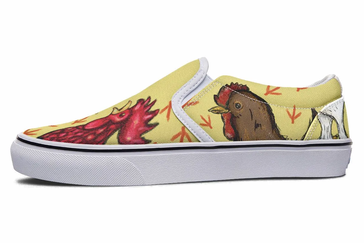 Chicken Slip-On Shoes
