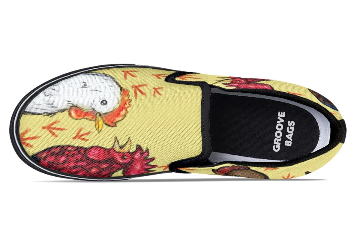 Chicken Slip-On Shoes