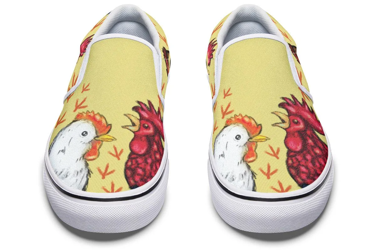Chicken Slip-On Shoes