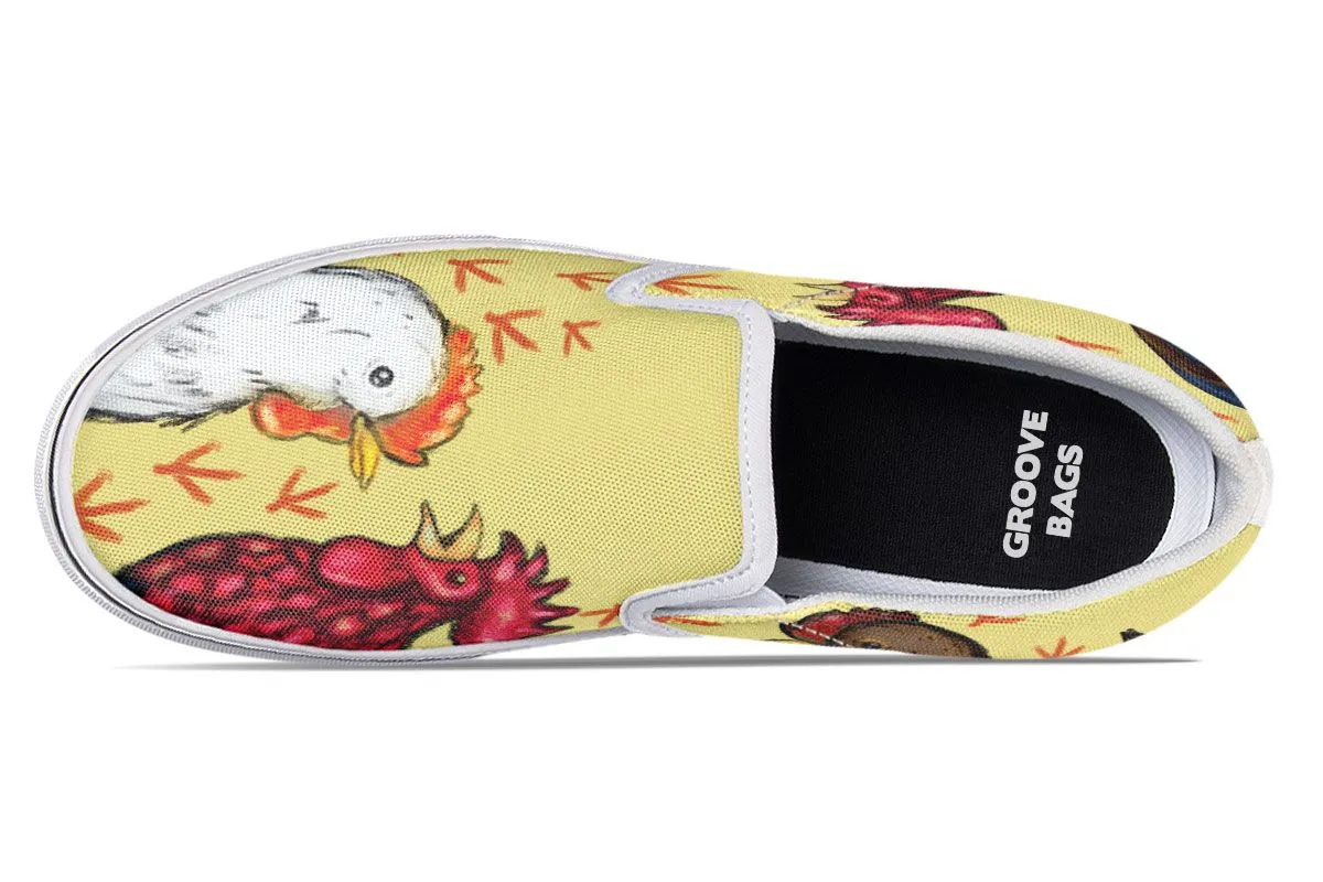 Chicken Slip-On Shoes