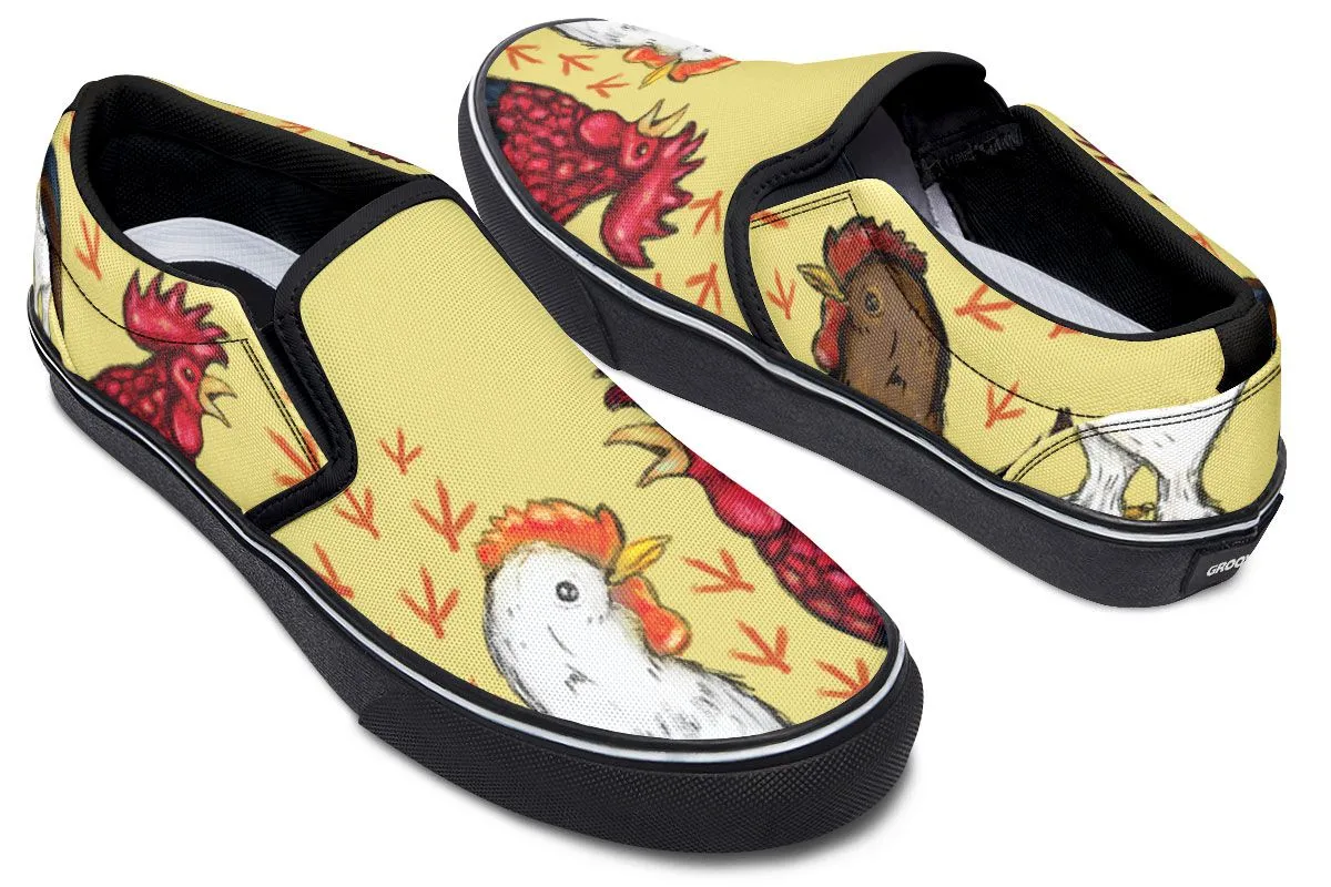 Chicken Slip-On Shoes