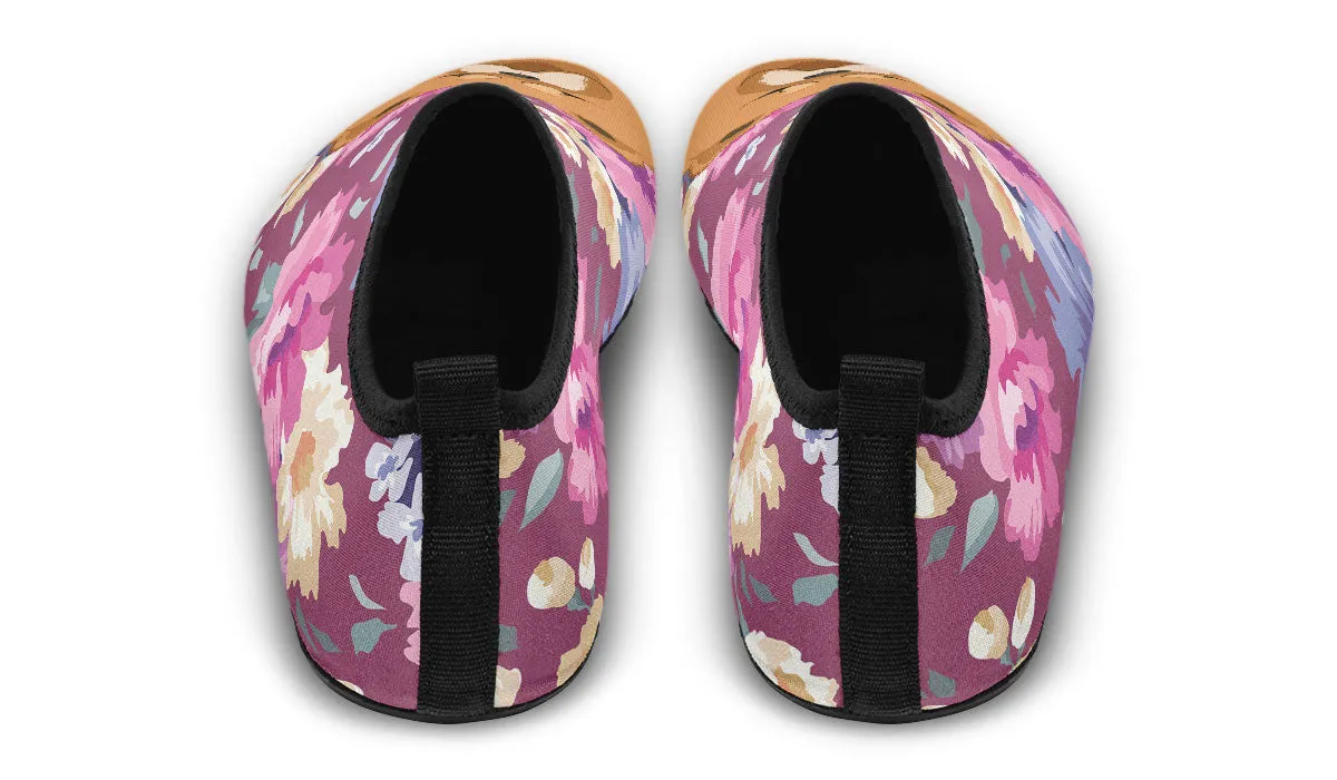 Chow Chow Dog Portrait Aqua Barefoot Shoes