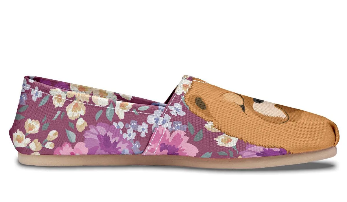 Chow Chow Dog Portrait Casual Shoes