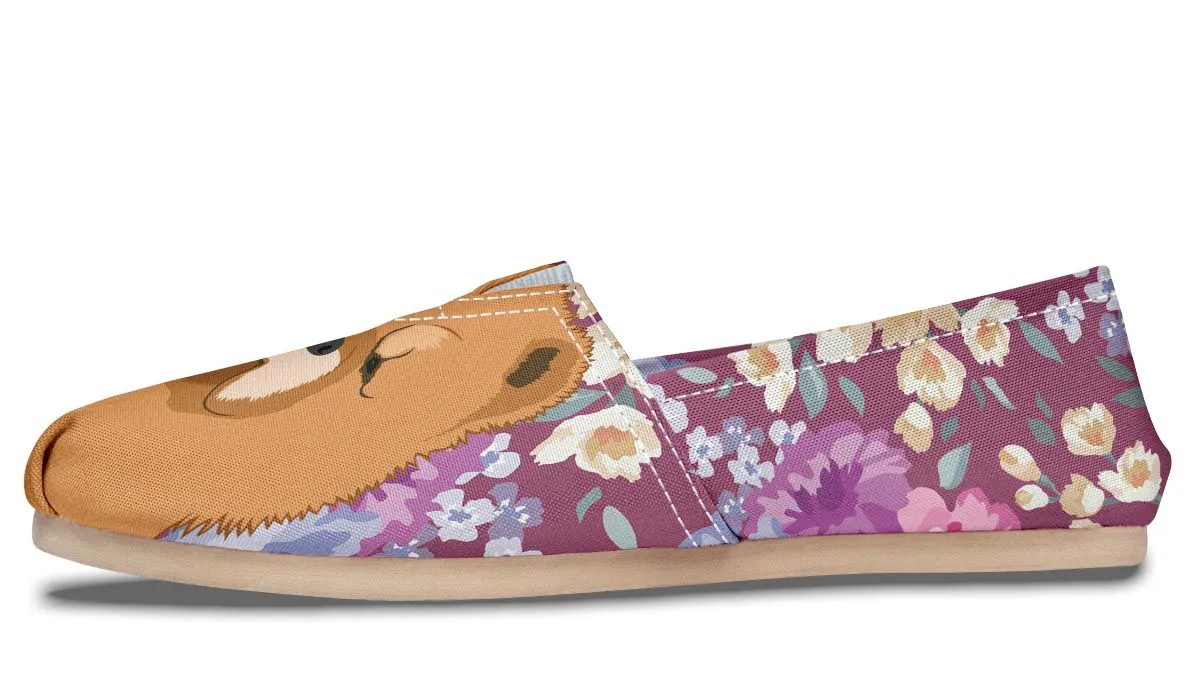 Chow Chow Dog Portrait Casual Shoes