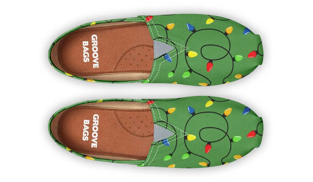 Christmas Lights Casual Shoes