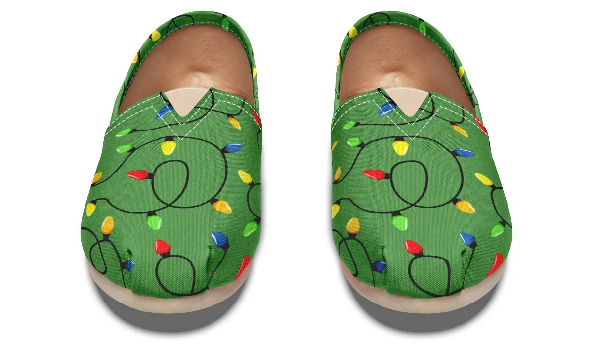 Christmas Lights Casual Shoes