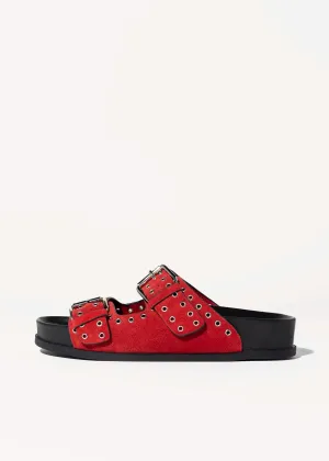 Ciana Sandal With Grommets