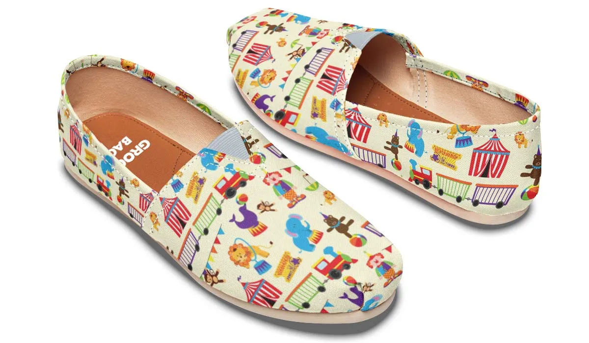 Circus Pattern Casual Shoes