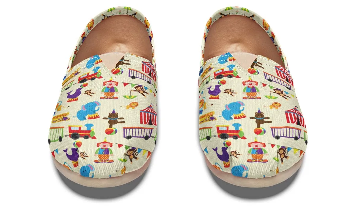 Circus Pattern Casual Shoes