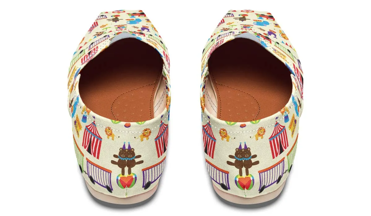 Circus Pattern Casual Shoes