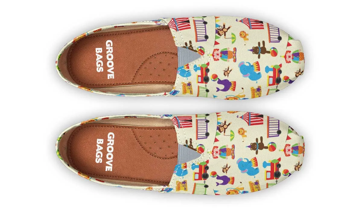 Circus Pattern Casual Shoes