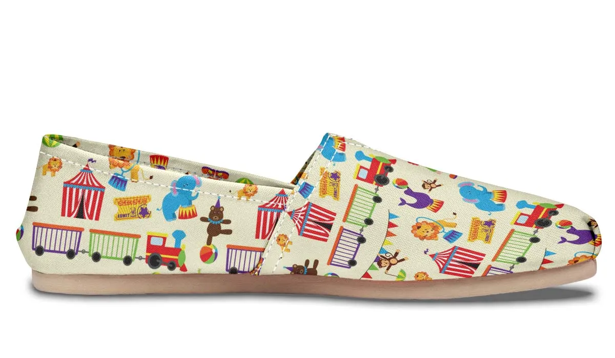Circus Pattern Casual Shoes