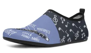Clarinet Diagram Aqua Barefoot Shoes