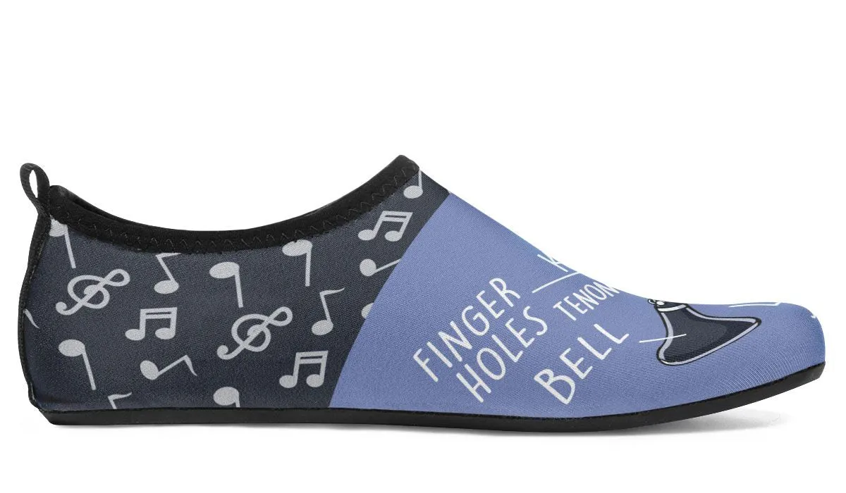 Clarinet Diagram Aqua Barefoot Shoes
