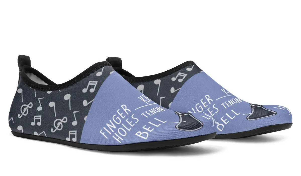Clarinet Diagram Aqua Barefoot Shoes