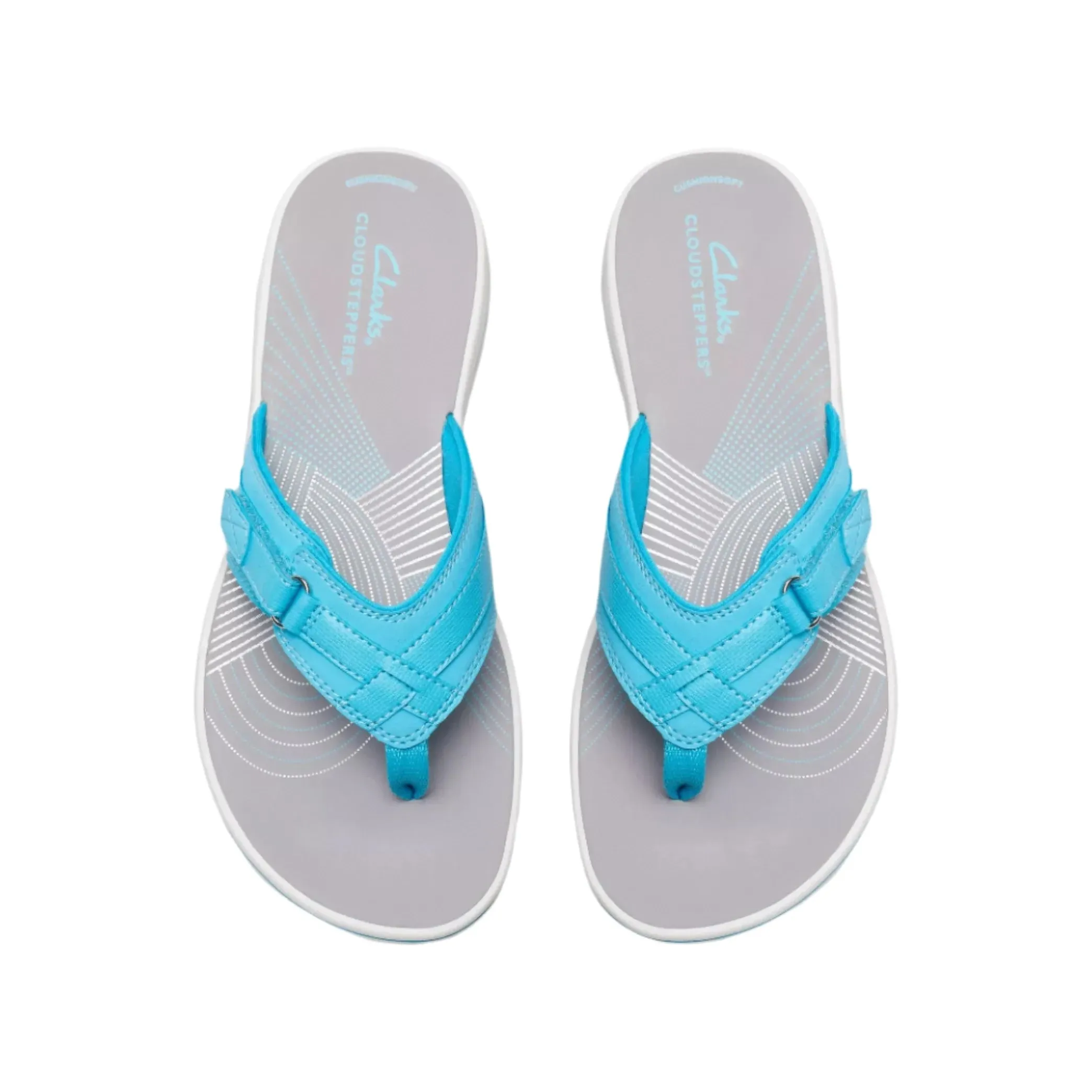 Clarks Brinkley Sea Light Turquoise