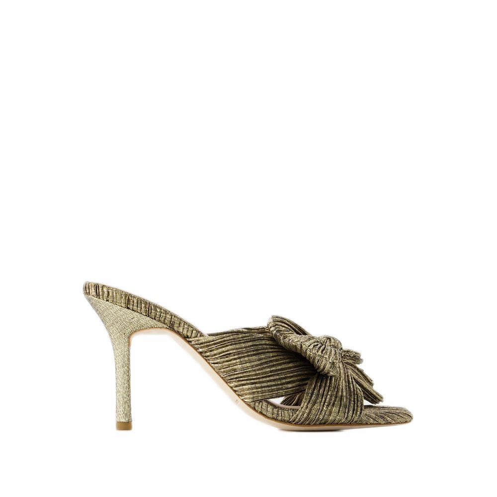 Claudia Sandals - Synthetic Leather - Gold