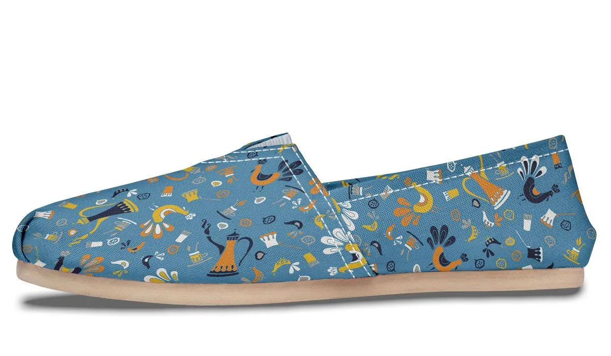 Coffee Chicken Casual Shoes