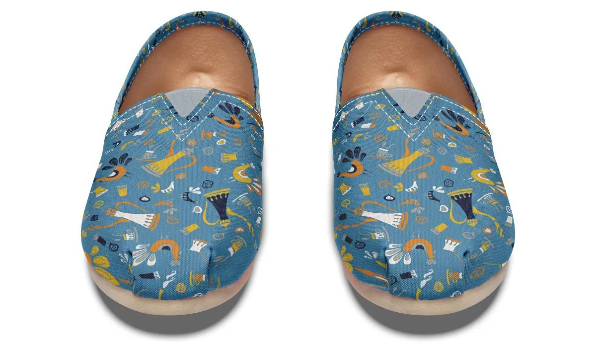 Coffee Chicken Casual Shoes