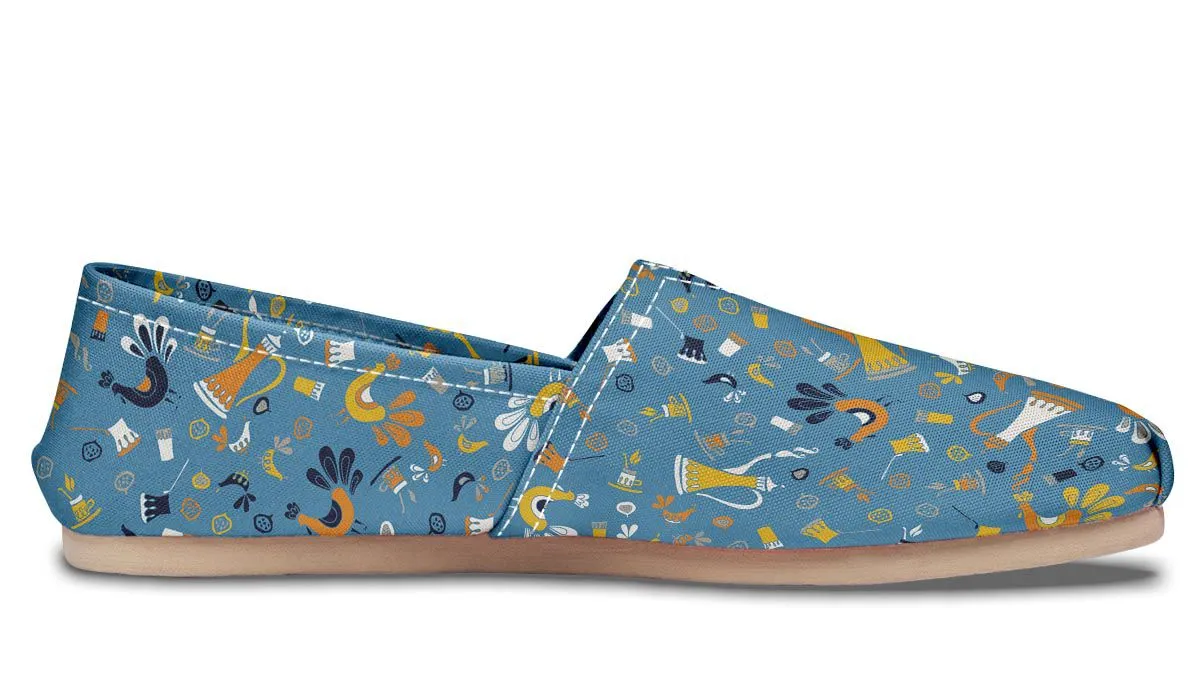 Coffee Chicken Casual Shoes