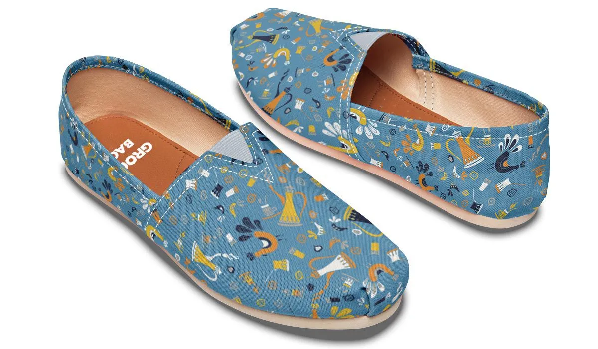 Coffee Chicken Casual Shoes