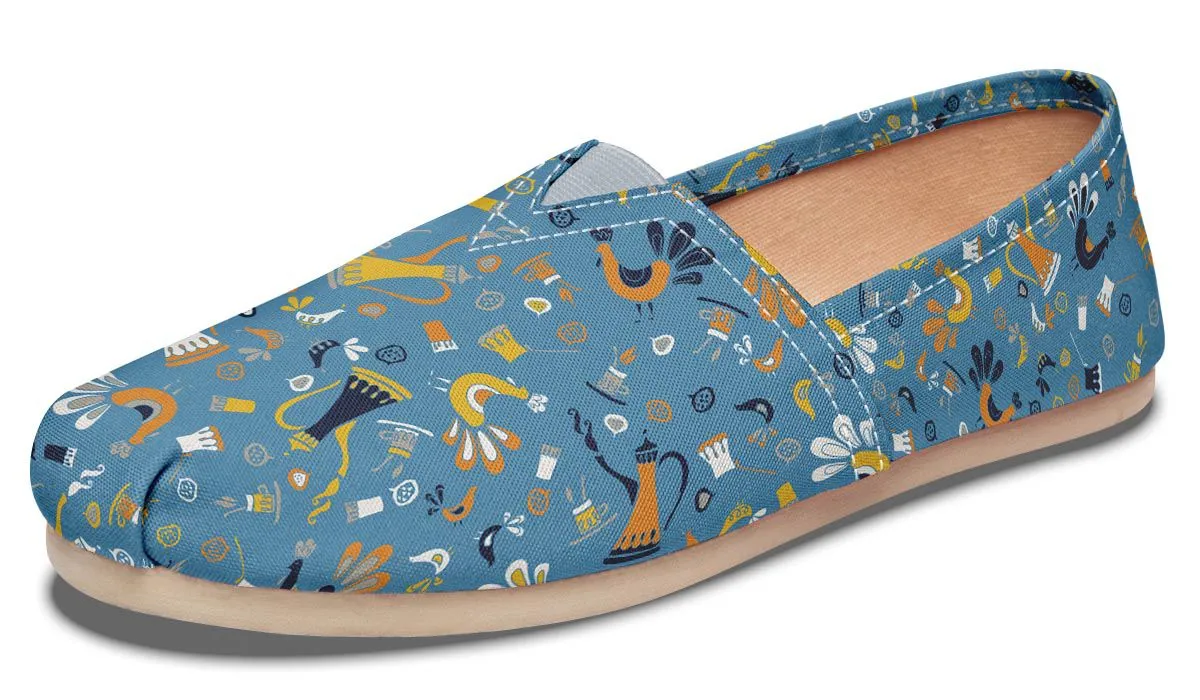 Coffee Chicken Casual Shoes