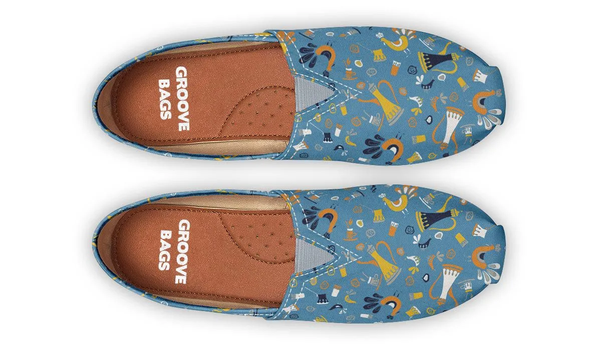 Coffee Chicken Casual Shoes