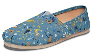 Coffee Chicken Casual Shoes
