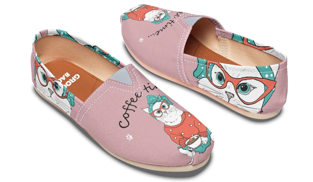 Coffee Kitty Casual Shoes