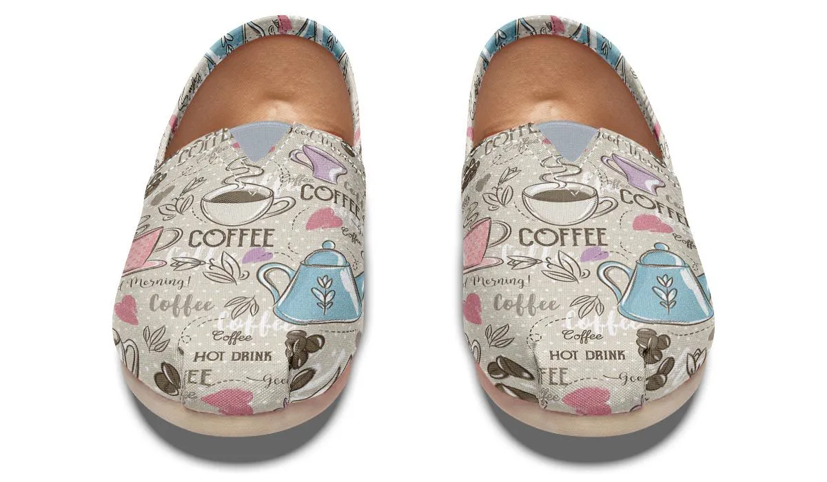 Coffee Love Casual Shoes