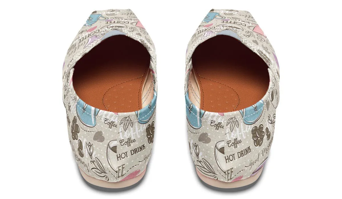 Coffee Love Casual Shoes