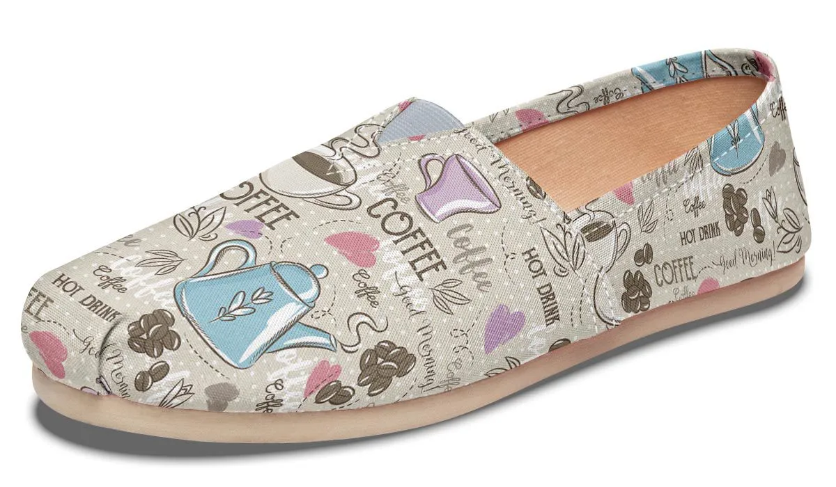 Coffee Love Casual Shoes