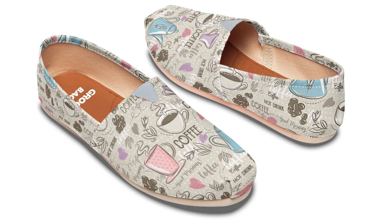 Coffee Love Casual Shoes